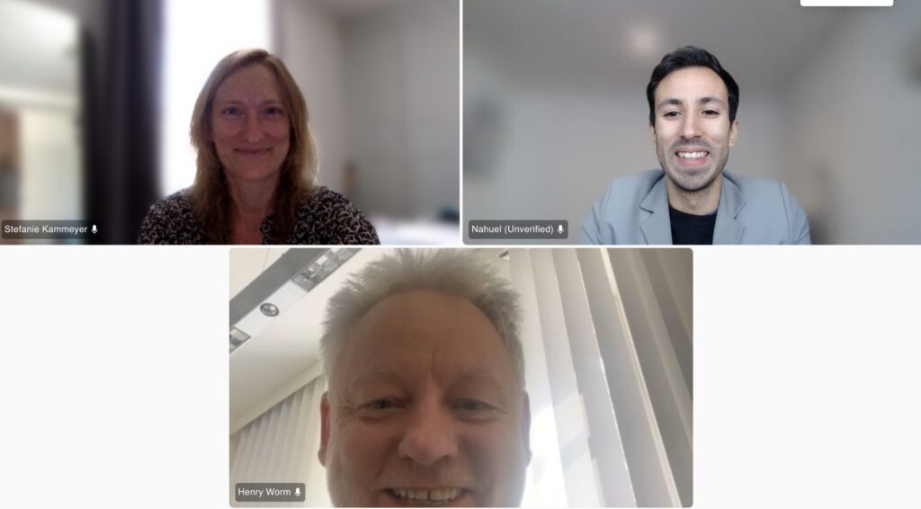 Intercambio con Henry Worm (CDU): Continuando con la construcción de puentes políticos entre Uruguay y Turingia.