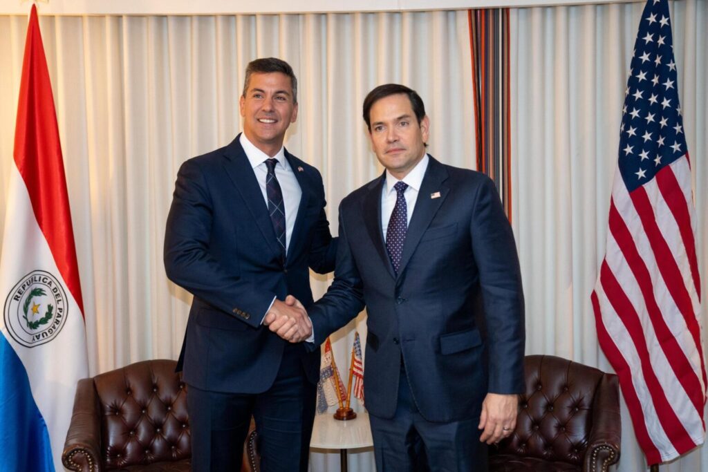 Santiago Peña y Marcos Rubio.