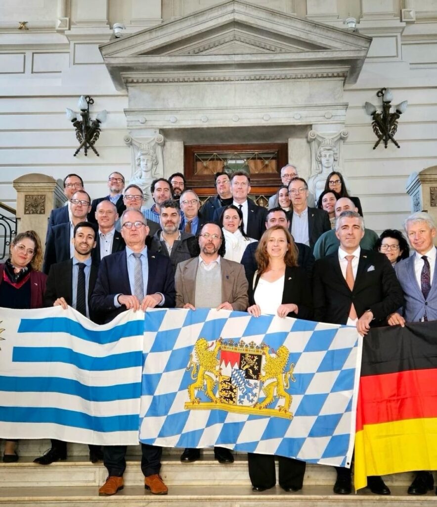 Arbeitstreffen in der Universidad de la República (UDELAR) mit Direktor Héctor Cancela. Quelle: Universidad de la República
